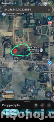 ১.২৫ বিঘা জমি বিক্রি হবে